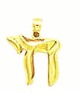 Judaic Gold Pendants